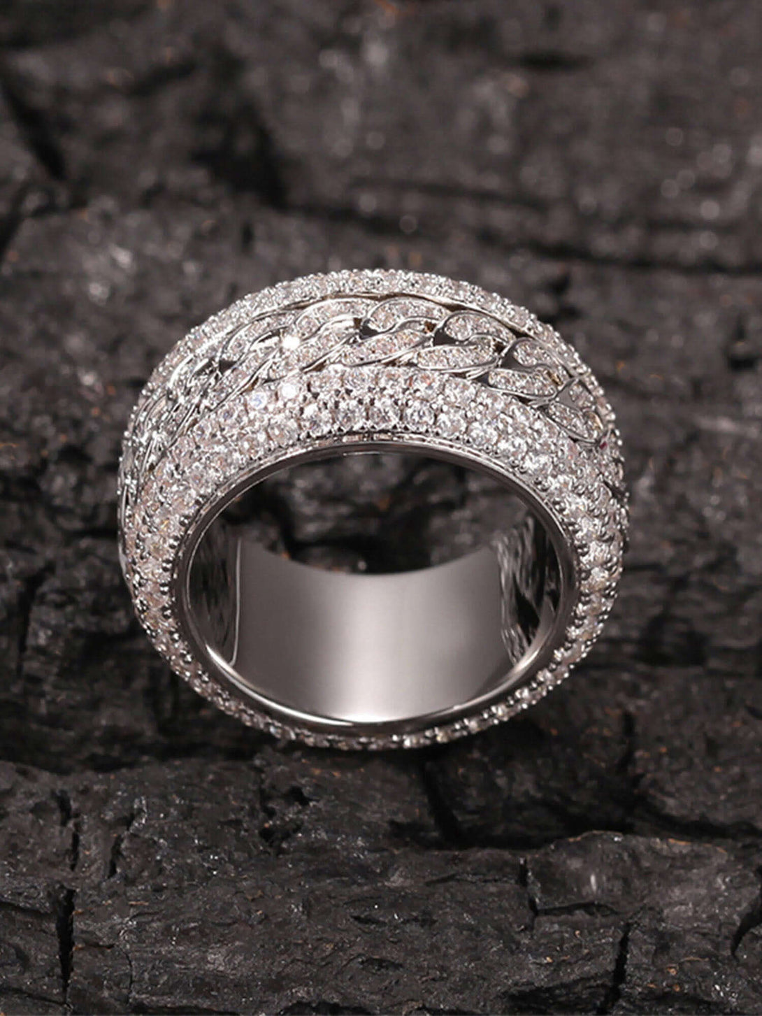 Thesupermade Full Diamond Spinnable Ring Xokool ®