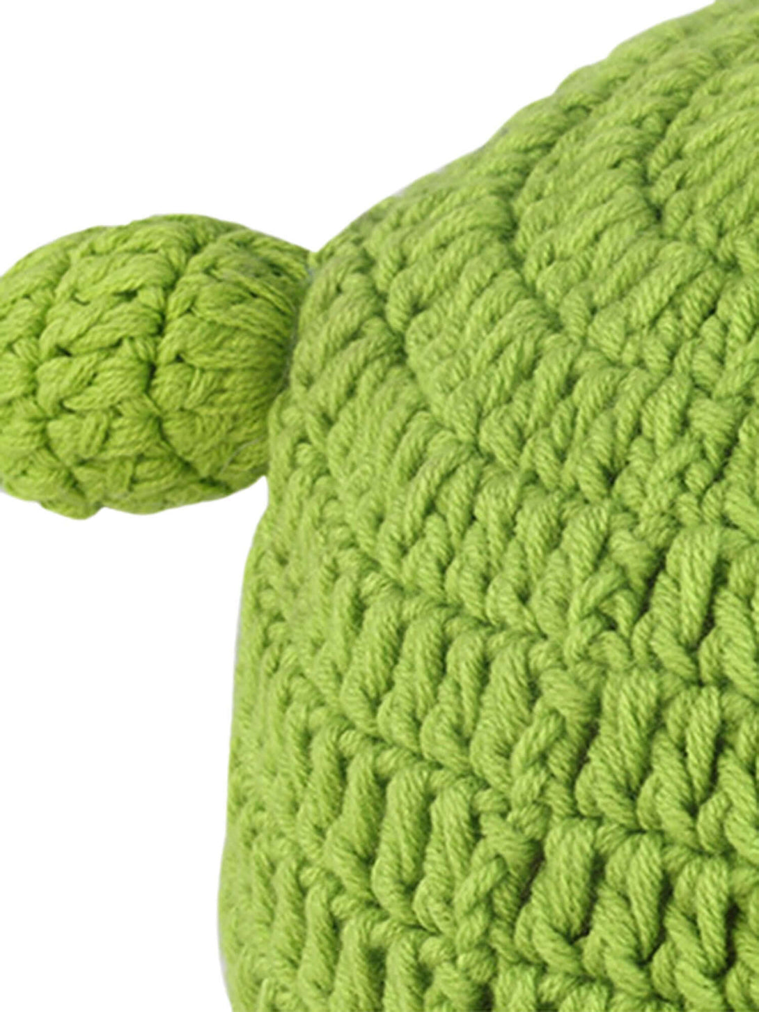 Thesupermade Fun Green Cartoon Hand-knitted Head Cover Xokool ®