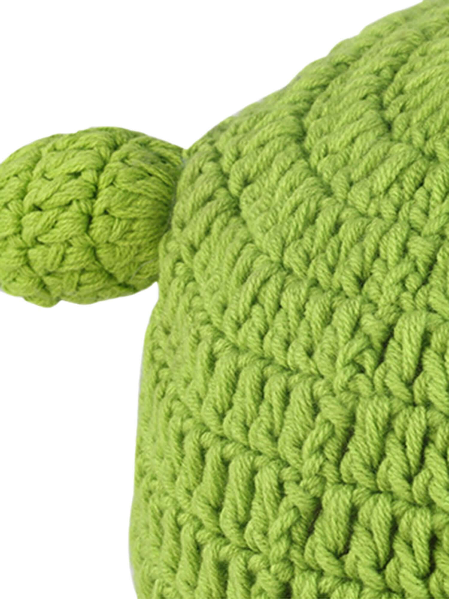 Thesupermade Fun Green Cartoon Hand-knitted Head Cover Xokool ®