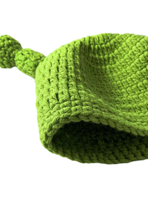 Thesupermade Fun Green Cartoon Hand-knitted Head Cover Xokool ®