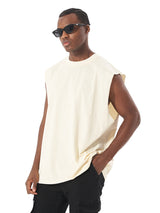 Heavyweight Cotton Sleeveless Unisex Vintage Waistcoat Streetwear