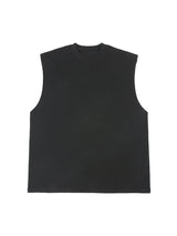 Heavyweight Cotton Sleeveless Unisex Vintage Waistcoat Streetwear