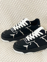 High Street Black And White Board Casual Shoes Streetwear