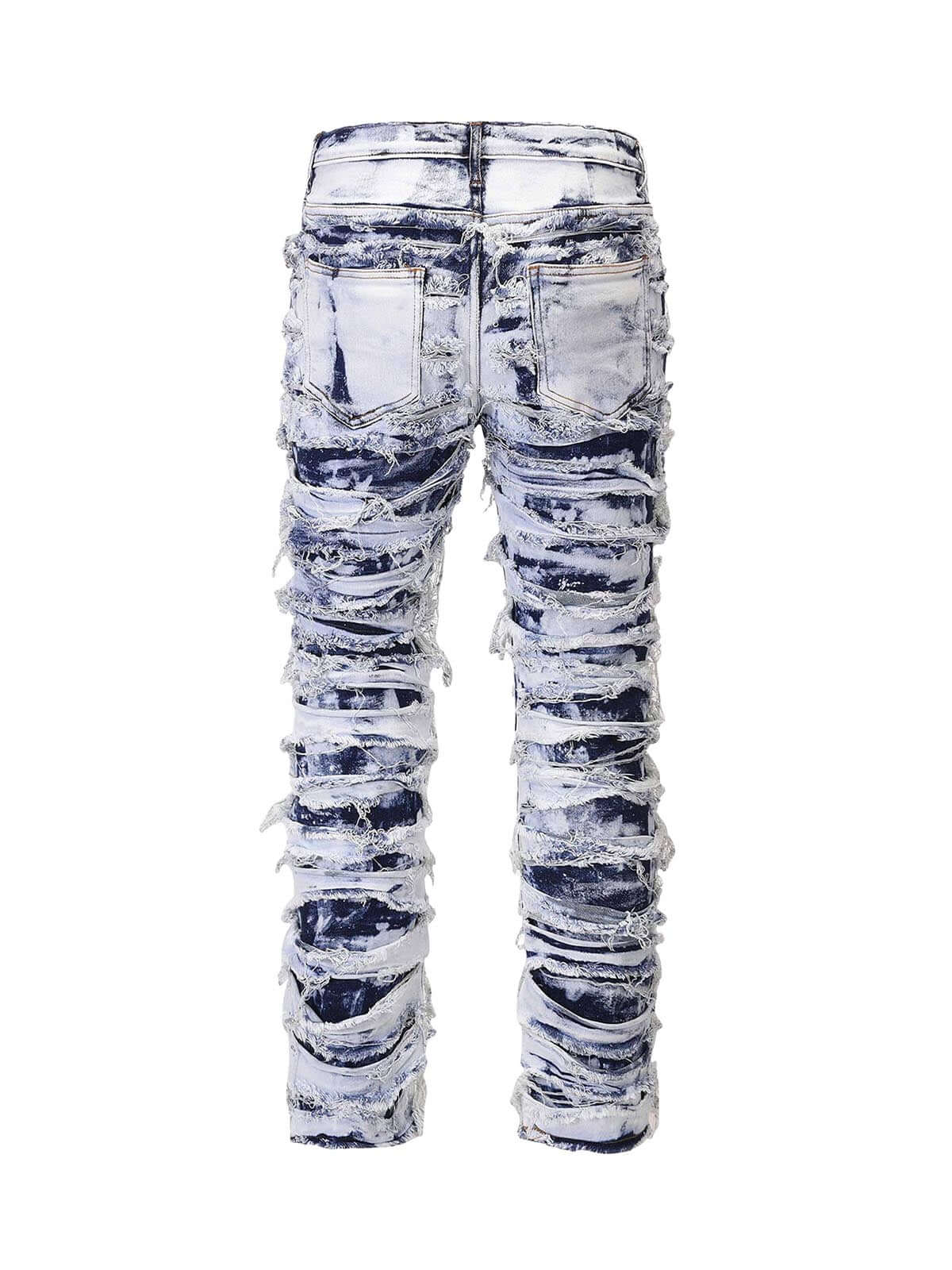 Thesupermade High Street Old Washed Slim Fit Jeans Pants - 1492 Xokool ®