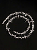 Hip Hop Collarbone Chain Necklace Streetwear