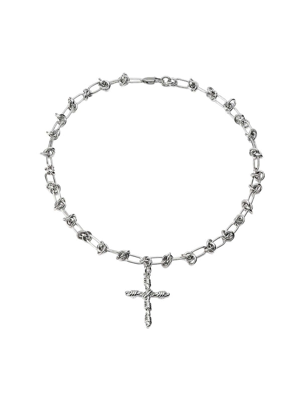 Hip Hop Knotted Necklace Streetwear
