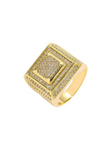 Hip Hop Zirconia Ring Streetwear