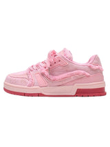 Retro Denim Sneakers Streetwear