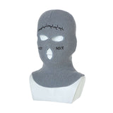 Retro Hip hop Fun Knitted Balaclava Streetwear