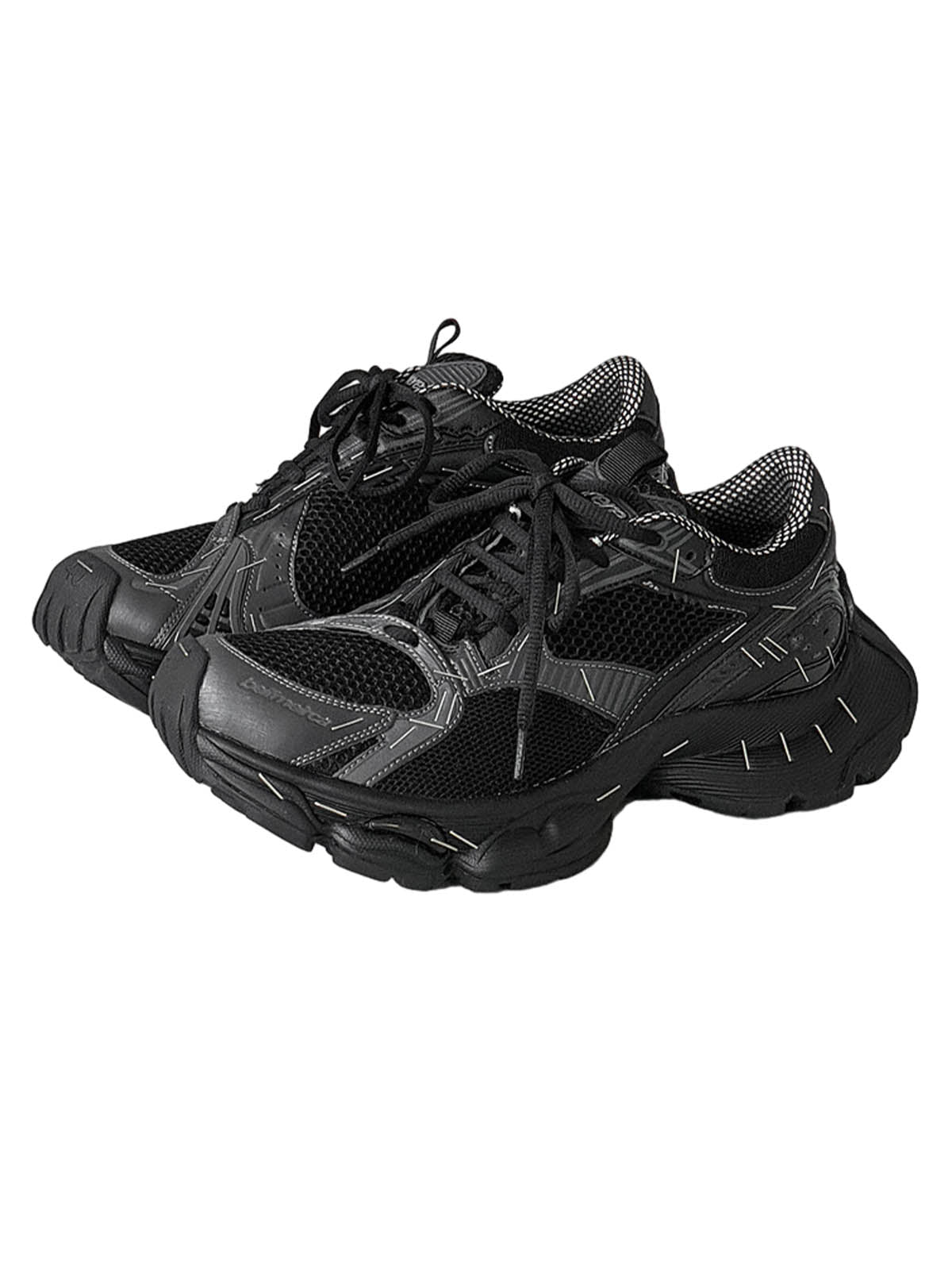Retro Stapler Chunky Sneakers Streetwear