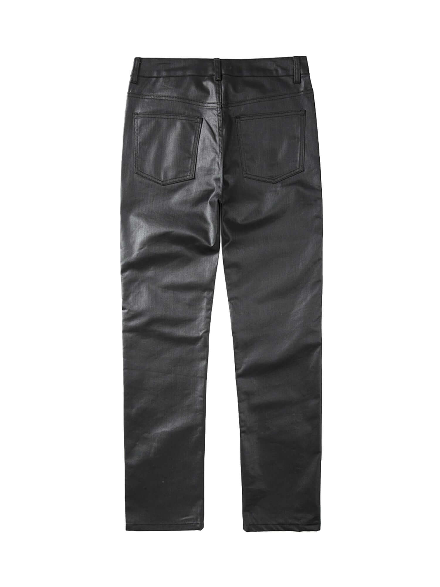 Thesupermade Retro Zipper Pocket Slim Straight Pants Xokool ®