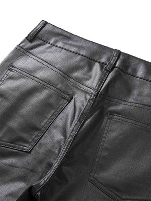 Thesupermade Retro Zipper Pocket Slim Straight Pants Xokool ®