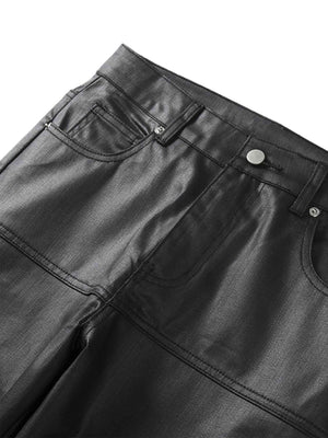 Thesupermade Retro Zipper Pocket Slim Straight Pants Xokool ®