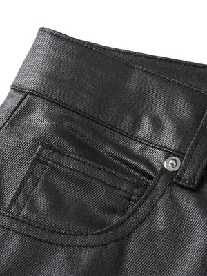 Thesupermade Retro Zipper Pocket Slim Straight Pants Xokool ®