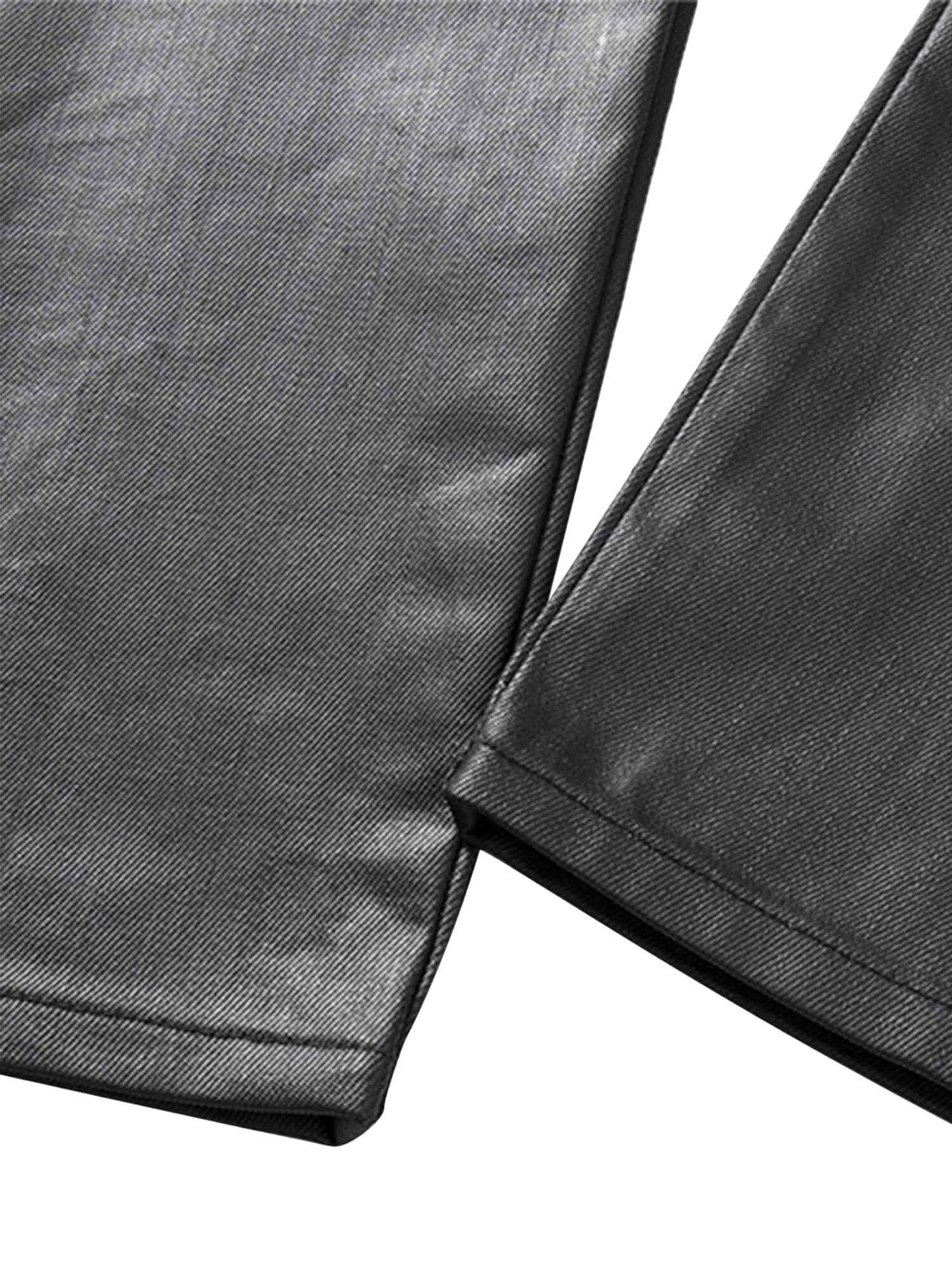 Thesupermade Retro Zipper Pocket Slim Straight Pants Xokool ®