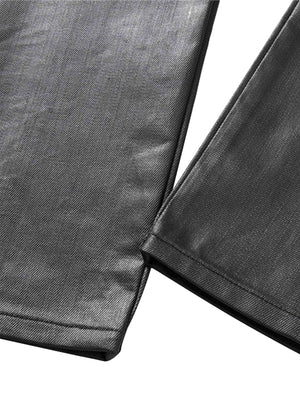 Thesupermade Retro Zipper Pocket Slim Straight Pants Xokool ®