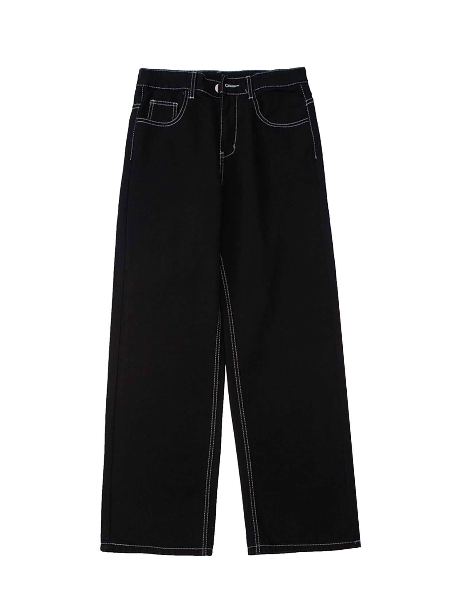 Thesupermade Solid Color Casual Jeans -1224 Xokool ®