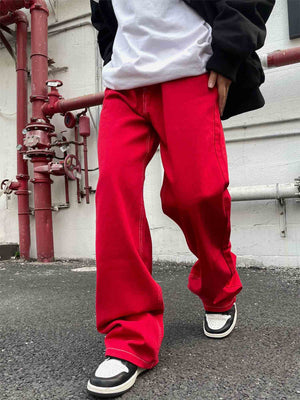 Thesupermade Solid Color Casual Jeans -1224 Xokool ®