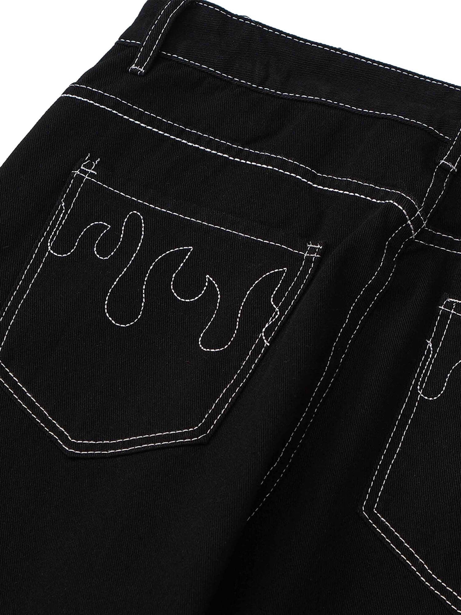 Thesupermade Solid Color Casual Jeans -1224 Xokool ®