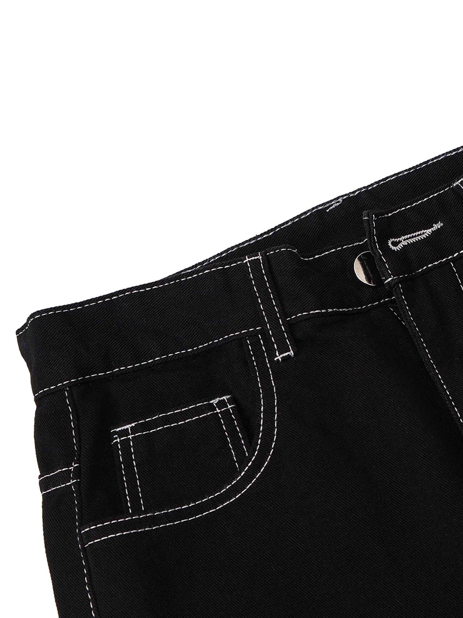 Thesupermade Solid Color Casual Jeans -1224 Xokool ®