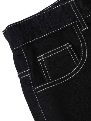 Thesupermade Solid Color Casual Jeans -1224 Xokool ®