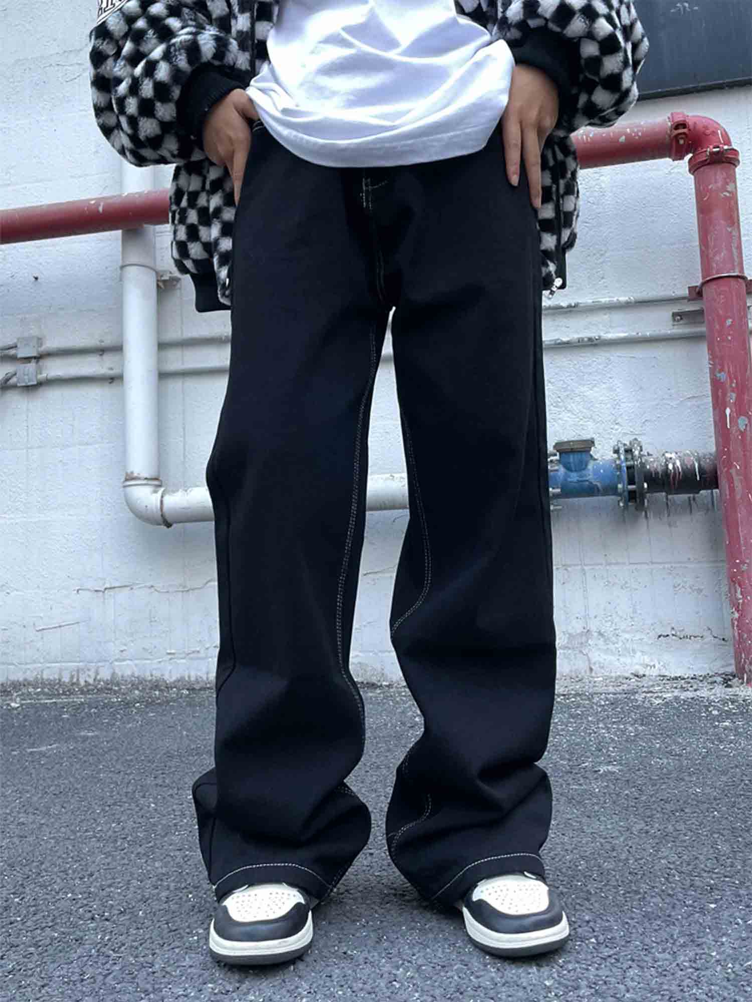 Thesupermade Solid Color Casual Jeans -1224 Xokool ®
