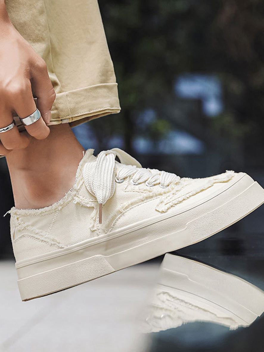 Versatile And Breathable Canvas Shoes Streetwear