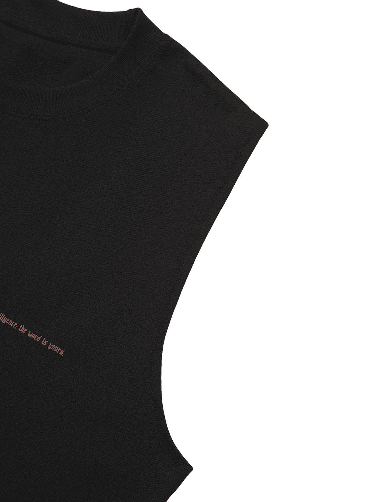 Crown of Thorns Tanktop mit Rückenprint – Print am Armausschnitt Detailansicht | XoKool