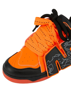 Skate Sneakers mit Buchstaben – Detailansicht | XoKool