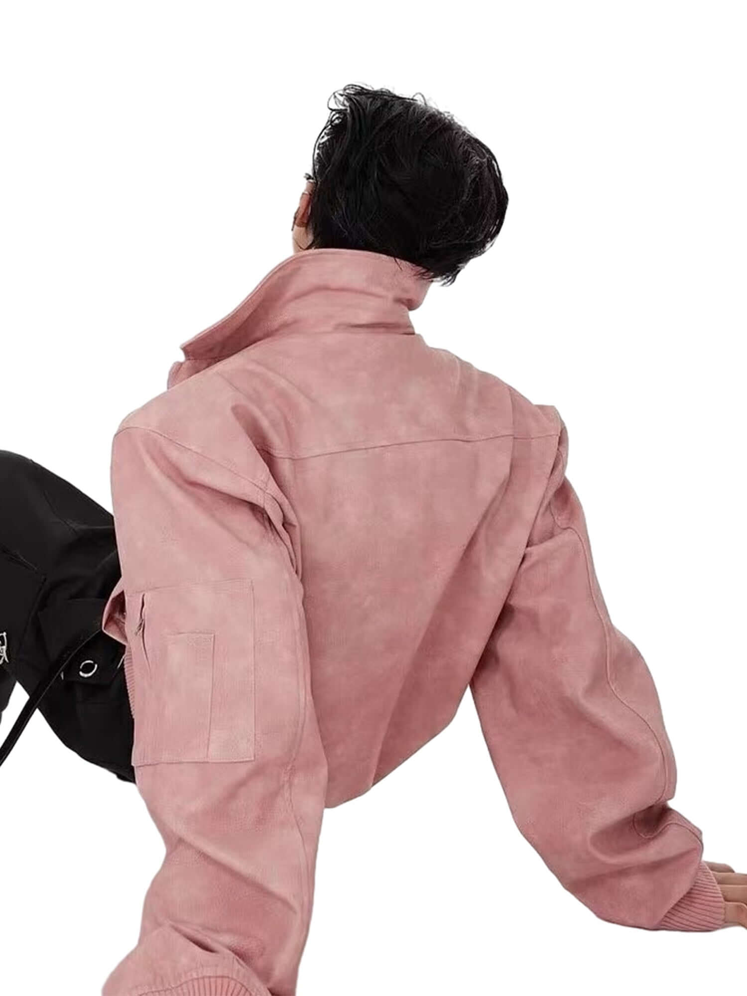 Channel raw attitude with the Vintage Motorcycle Suede Street Rap Jacket — a bold blend of retro biker style and modern streetwear flair. Crafted from durable denim with a suede-like finish, this jacket features a distressed look, front zipper closure, ri