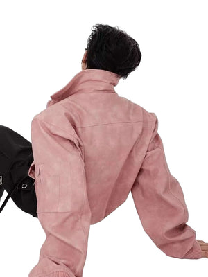Channel raw attitude with the Vintage Motorcycle Suede Street Rap Jacket — a bold blend of retro biker style and modern streetwear flair. Crafted from durable denim with a suede-like finish, this jacket features a distressed look, front zipper closure, ri