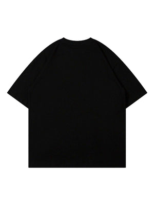 Add a touch of vintage flair to your everyday outfit with the Vintage Star Loose T Shirt. Crafted from a soft and breathable cotton blend, this relaxed-fit tee features a bold star graphic and slogan detail that bring effortless streetwear attitude. With