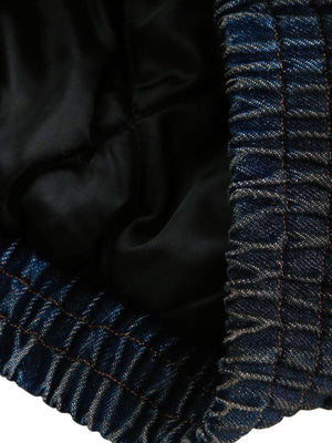 Stay warm and stylish with the Washed Denim Fur Hooded Jacket. Crafted from durable denim with ultra-soft faux fur lining, this jacket delivers both comfort and street-ready flair. Featuring a front zipper closure, ribbed cuffs and hem, and a zippered arm