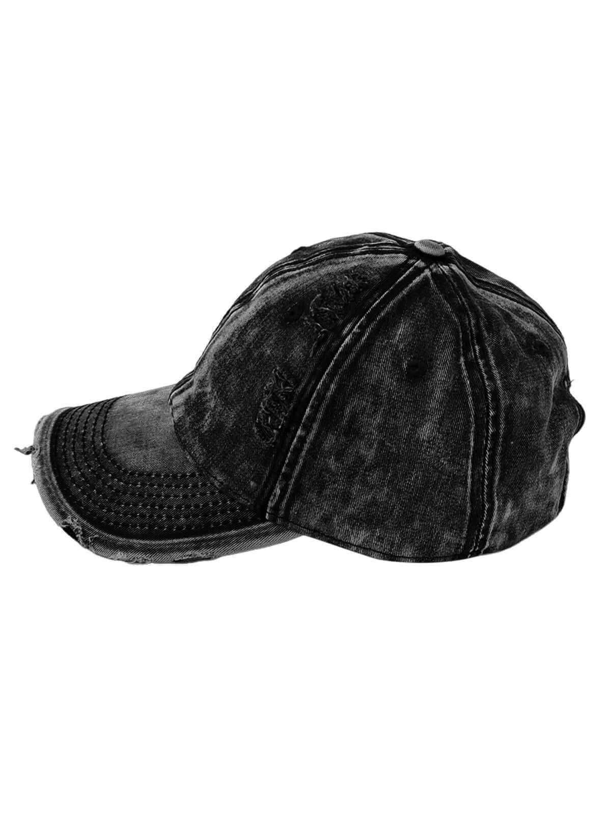 Top off your look with the Washed Denim Outdoor Cap — a perfect blend of vintage charm and everyday comfort. Made from 100% cotton denim with a stylish faded wash, this cap features a distressed finish, embroidered logo, and an adjustable back strap for a
