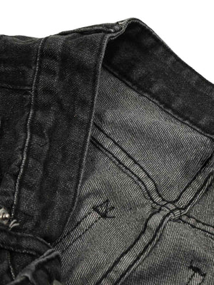 Blend function and fashion with the Washed Multi Pocket Work Cargo Jeans. Made from durable denim, these utility-inspired jeans feature a trendy distressed wash, a loose comfortable fit, and an adjustable waistband for a customizable feel. With multiple s