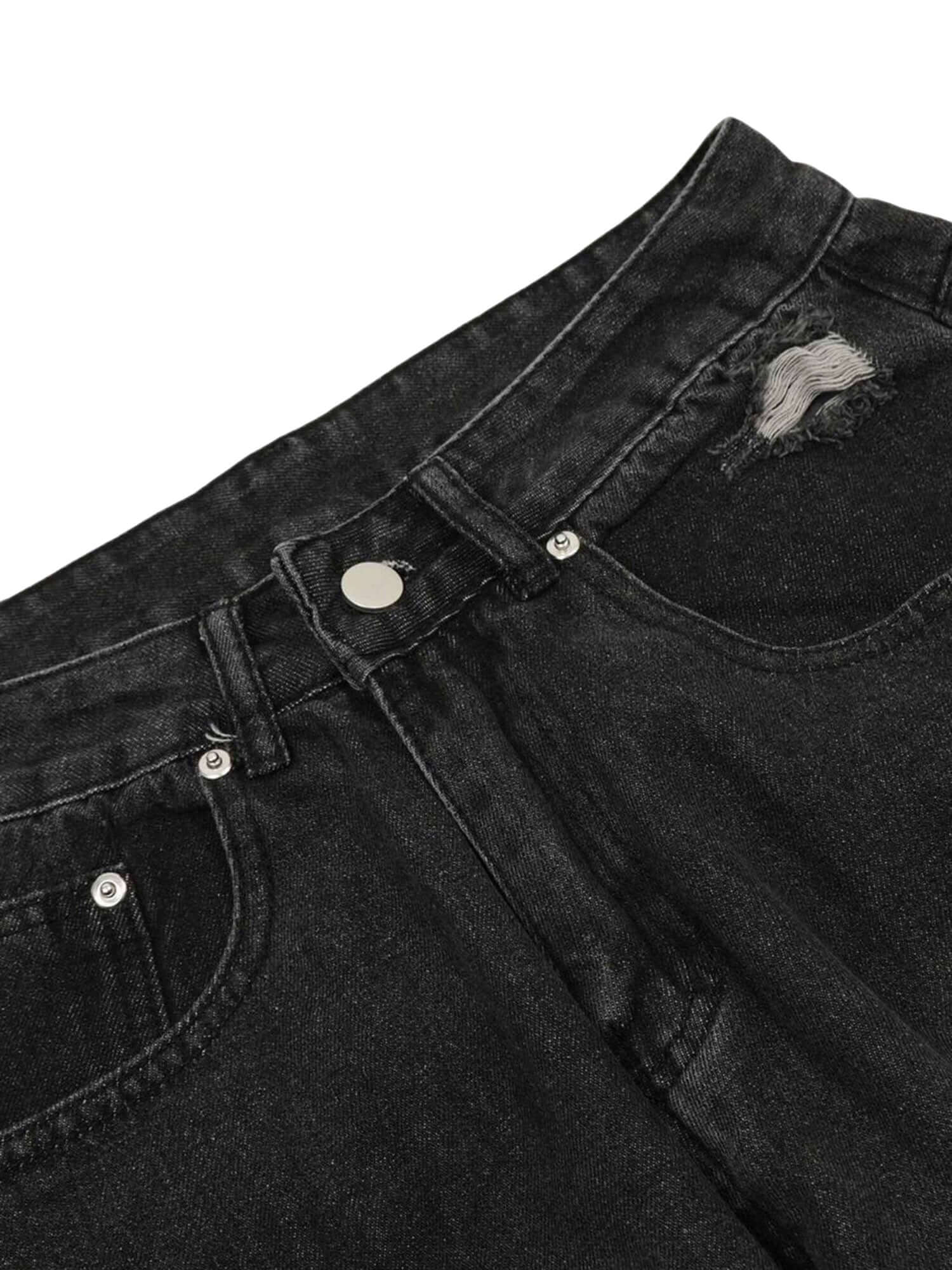 Blend function and fashion with the Washed Multi Pocket Work Cargo Jeans. Made from durable denim, these utility-inspired jeans feature a trendy distressed wash, a loose comfortable fit, and an adjustable waistband for a customizable feel. With multiple s
