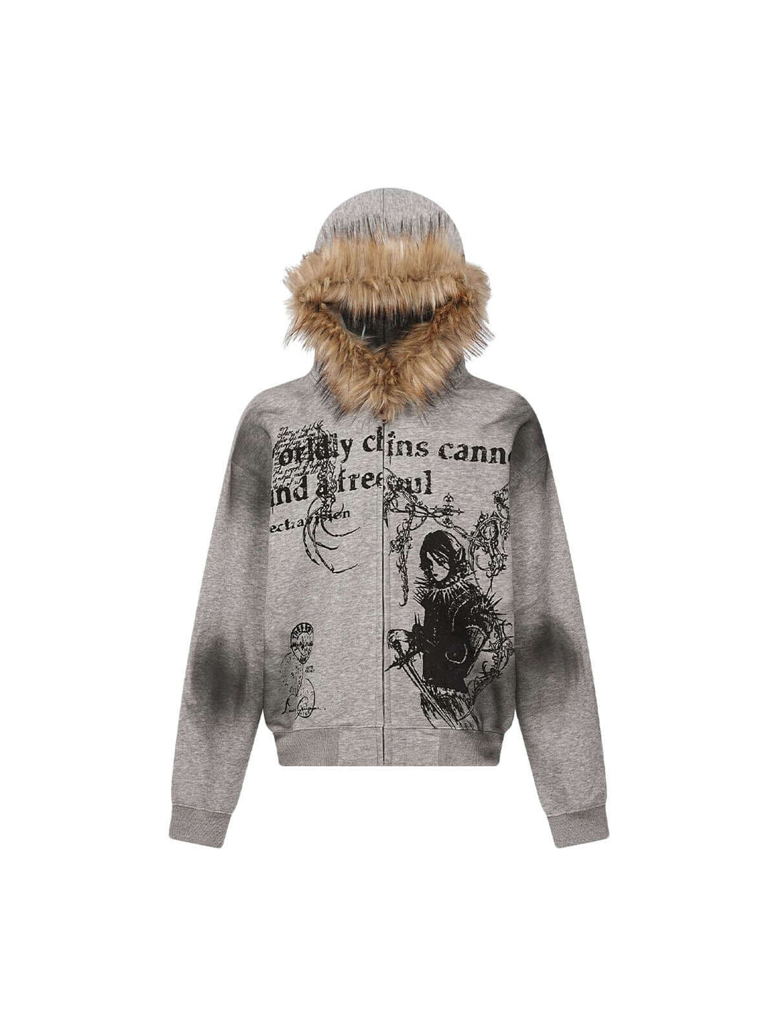 Stay warm and on-trend with the Wasteland Style Cardigan Zip Up Fur Hooded Jacket. Crafted from a soft cotton blend with cozy faux fur trim, this jacket delivers a perfect balance of comfort, warmth, and standout street style. Featuring a drawstring hood,