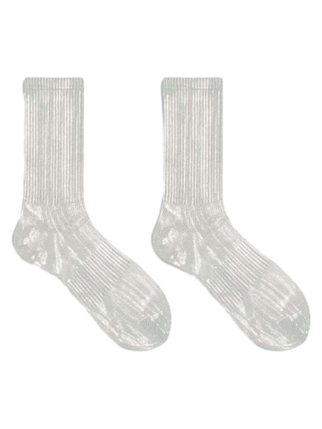 Add a breezy, stylish touch to your summer outfits with the Workwear Distressed Tie-Dyed Socks — the perfect blend of minimalist design and casual chic. Made from sheer, lightweight nylon, these socks feature a subtle ribbed texture and elastic cuffs for