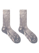 Add a breezy, stylish touch to your summer outfits with the Workwear Distressed Tie-Dyed Socks — the perfect blend of minimalist design and casual chic. Made from sheer, lightweight nylon, these socks feature a subtle ribbed texture and elastic cuffs for