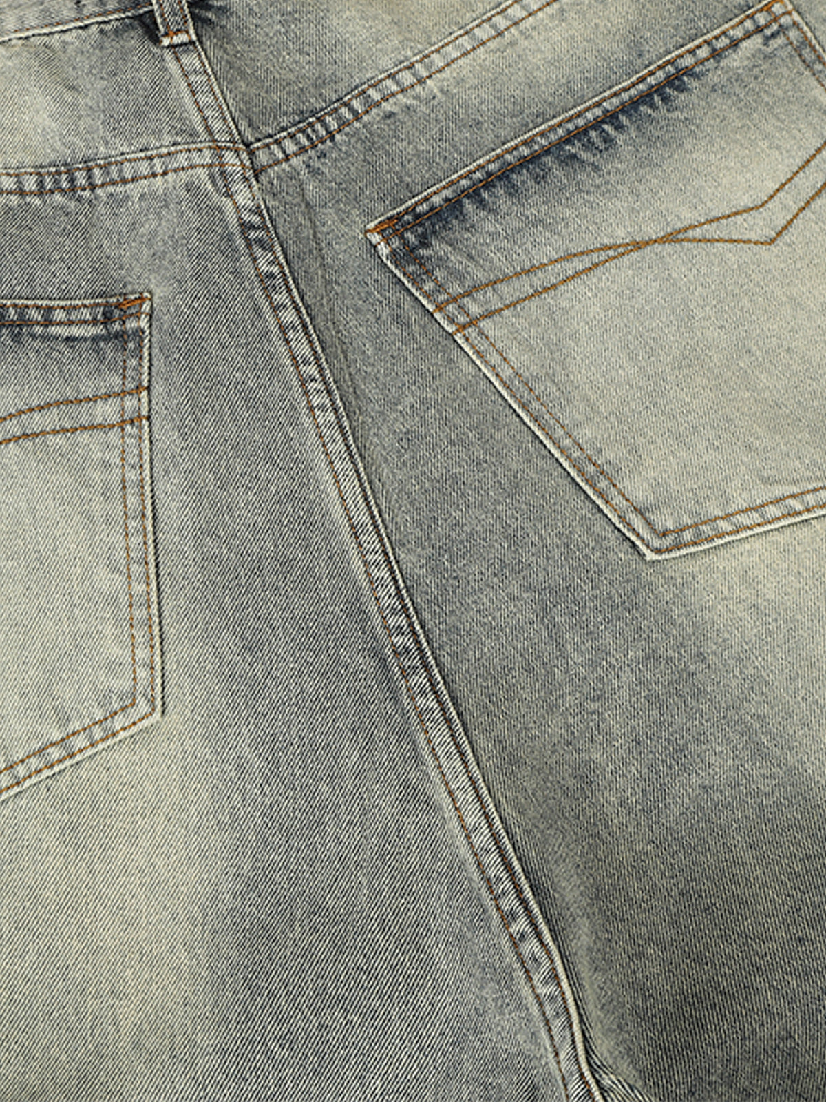 Rhinestone stripe jeans – back pocket close-up | XoKool
