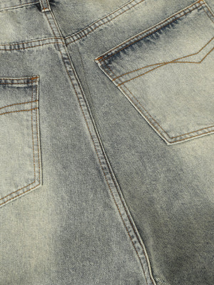 Rhinestone stripe jeans – back pocket close-up | XoKool