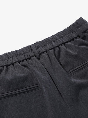Retro Asymmetric Waist Loose Wide-Leg Trousers - thumbnail 10