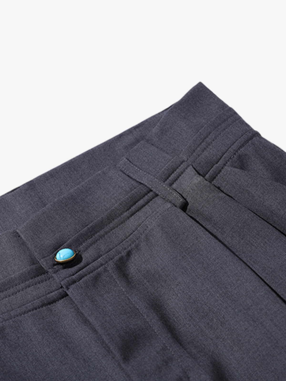 Turquoise Design Flared Scimitar Pants - image 6