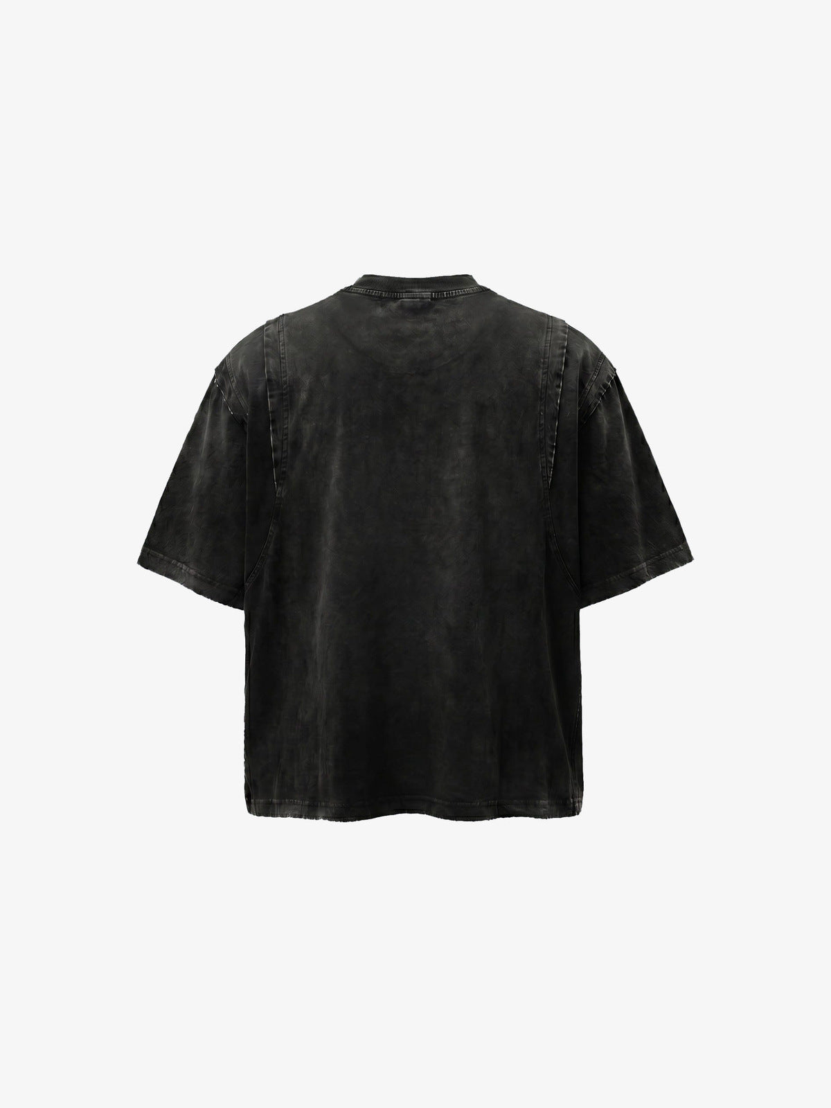 Camiseta acid wash – negro, vista trasera | XoKool