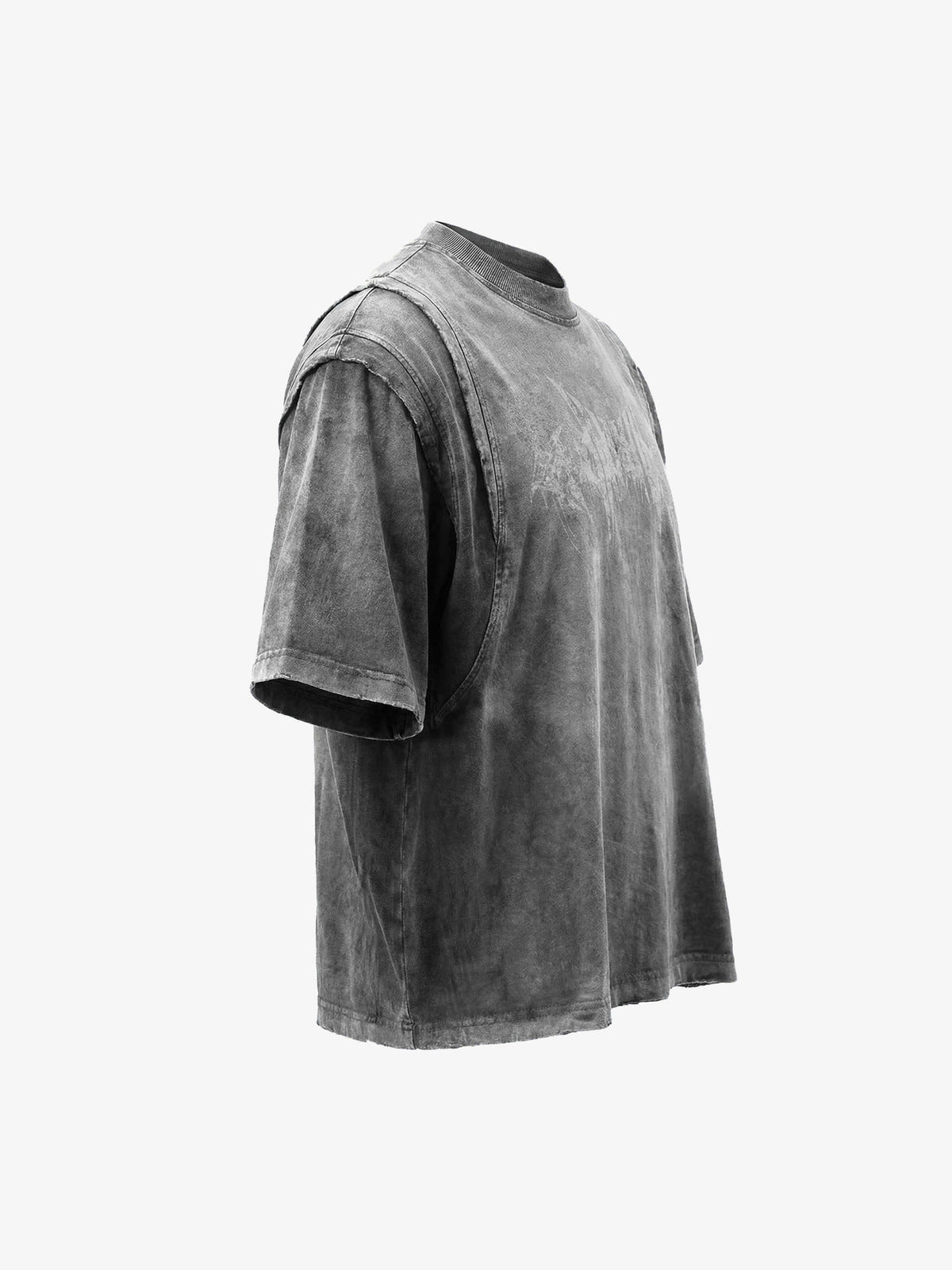 Camiseta acid wash – vista lateral | XoKool