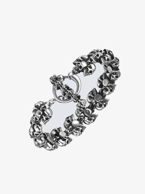 Skull link bracelet – product shot, top view | XoKool