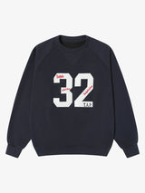 Retro Patch Embroidery Sweatshirt