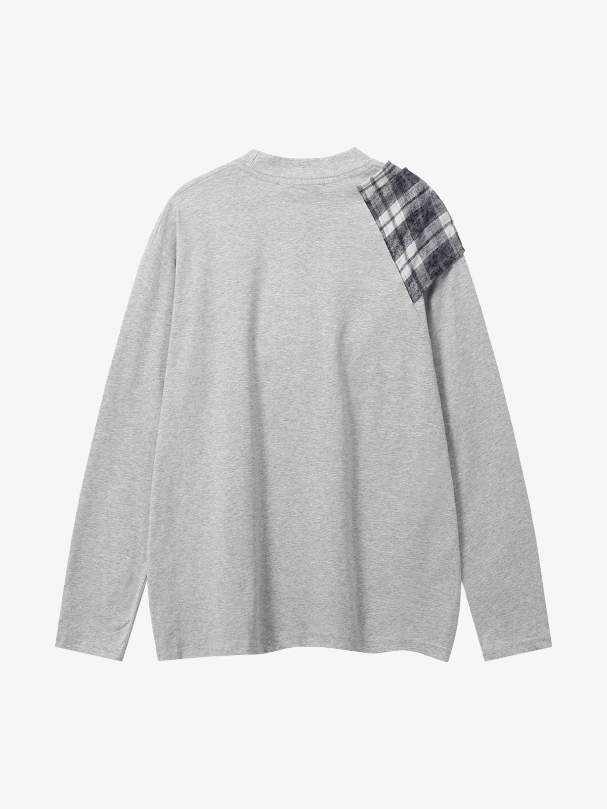 Vintage Bow Design Long-Sleeved T-Shirt