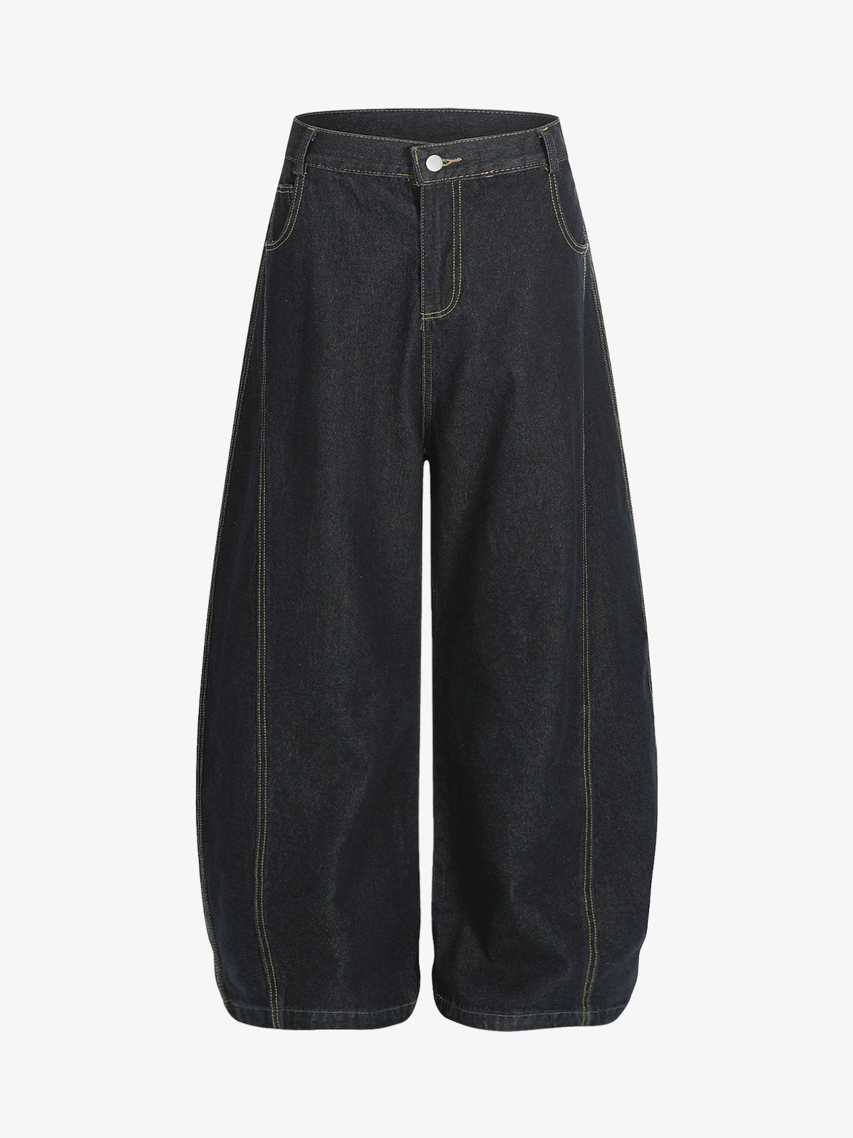 Retro Stitching Graffiti Letters Machete Jeans