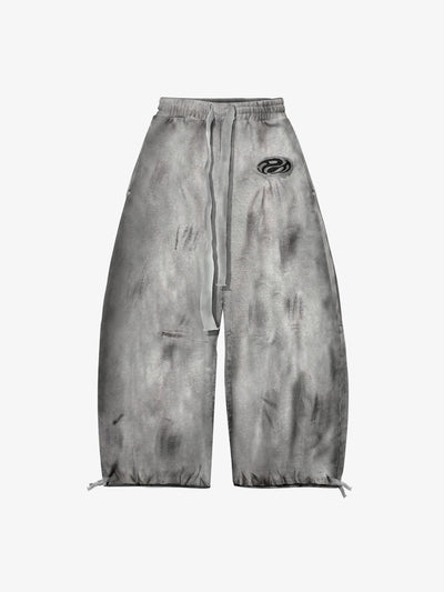 Joggers Baggy Grises con Dirty Wash